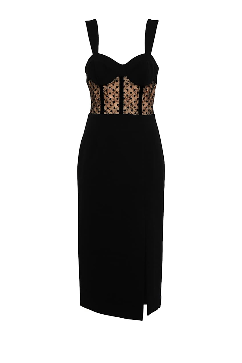 midi corset black dress - Rent Dress Code